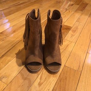 Target DV Fringe Heels